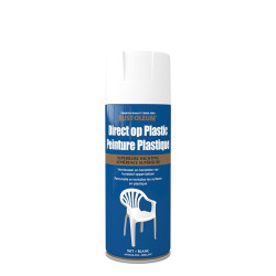 Aérosol Peinture Plastique Blanc Brillant 0,4L – Finition Parfaite | RUST-OLEUM
