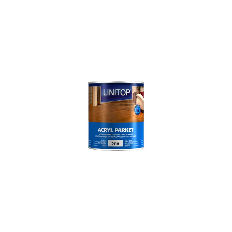 Vernis Renovation pour parquet satin 2,5 L LINITOP