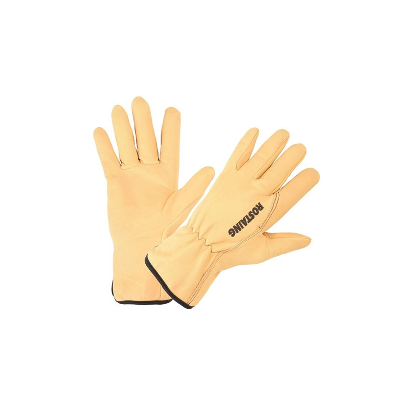 Paire de gants Tradition en cuir taille 8 ROSTAING