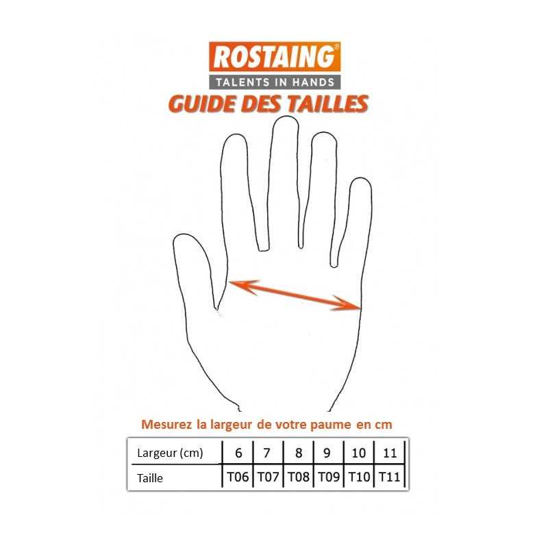 Gants Rameau Taille 9 – Protection Jardin | ROSTAING Gants Rameau Taille 9 – Protection Jardin | ROSTAING