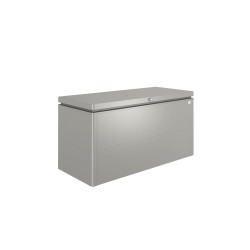Coffre de jardin LoungeBox gris métallisé BIOHORT | BIOHORT