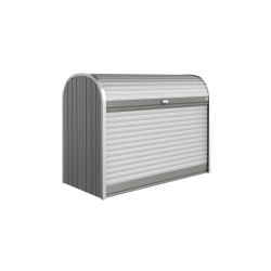 Box de rangement Storemax gris métallisé BIOHORT | BIOHORT