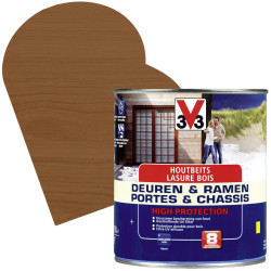 Lasure Haute Protection Chêne Foncé – Satinée | V33