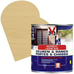 Lasure Chêne Clair Satinée V33 – Haute Protection | V33