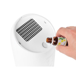 Purificateur d'air avec filtre HEPA blanc PEREL Purificateur d'air avec filtre HEPA blanc PEREL