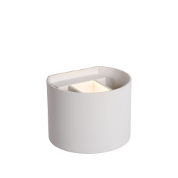 Applique LED pour salle de bain Axi ronde blanche 6 W LUCIDE