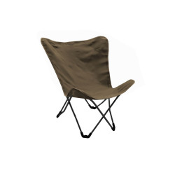 Fauteuil de jardin pliant Aponi café