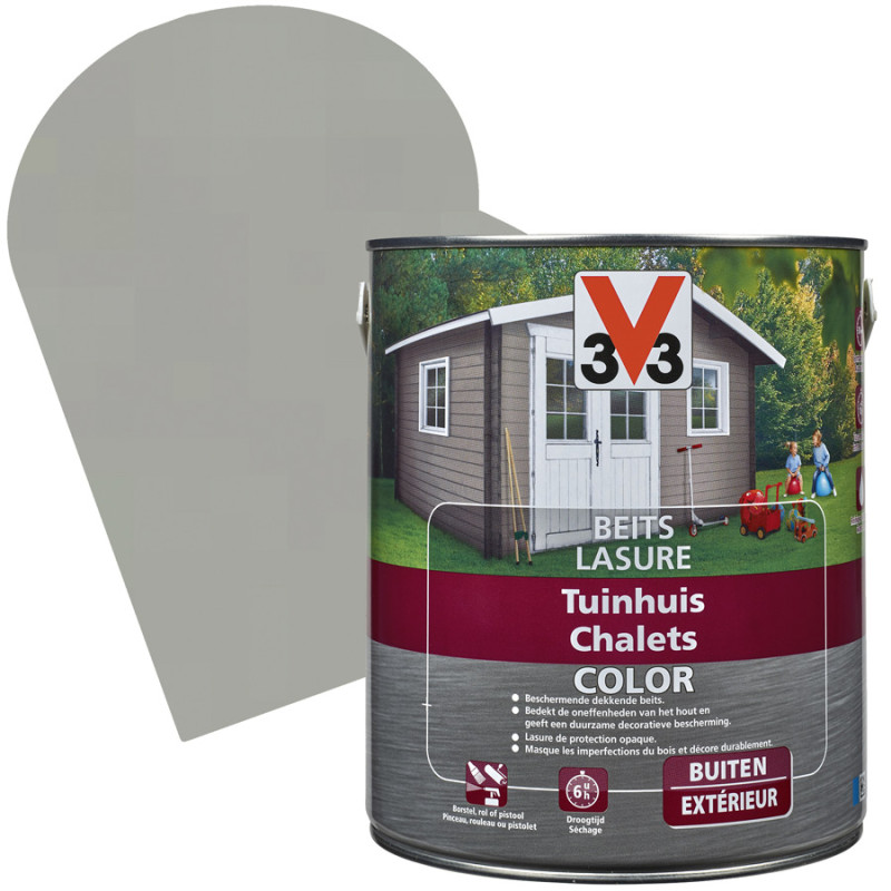 Lasure pour chalet Color Moonstone satinée 0,75 L V33