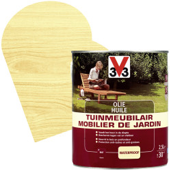 Huile mobilier jardin V33 – Protection mate 2,5L | V33