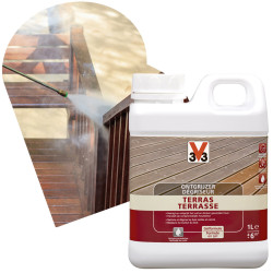 Dégriseur Terrasse 1L V33 – Ravive l'éclat du bois | V33
