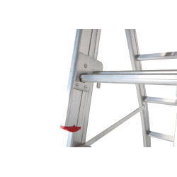 Echelle coulissante industrielle 3 x 12 échelons ESCALO