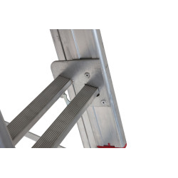 Echelle coulissante industrielle 3 x 8 échelons ESCALO Echelle coulissante industrielle 3 x 8 échelons ESCALO