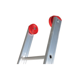 Echelle coulissante industrielle 3 x 8 échelons ESCALO Echelle coulissante industrielle 3 x 8 échelons ESCALO