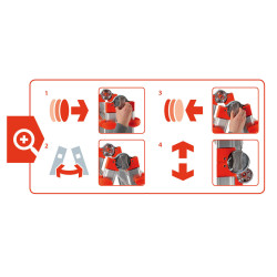 Echelle téléscopique Goliath 4 x 6 échelons ESCALO