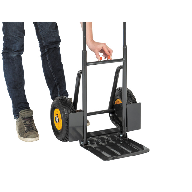 Diable en acier pliant 150 kg PRACTO TOOLS Diable en acier pliant 150 kg PRACTO TOOLS