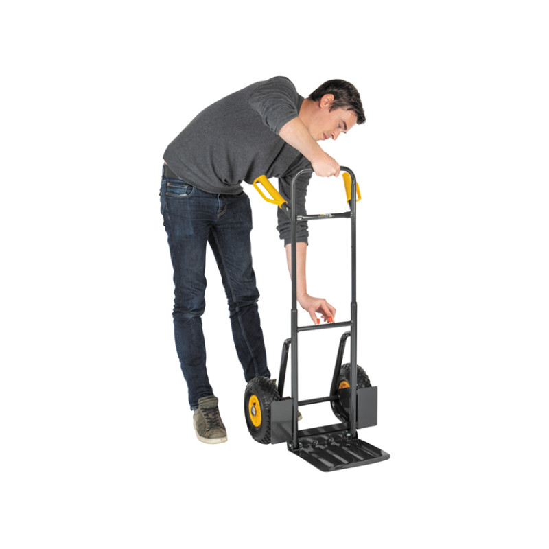 Diable en acier pliant 150 kg PRACTO TOOLS Diable en acier pliant 150 kg PRACTO TOOLS