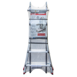 Echelle téléscopique Kolos 4 x 4 échelons ESCALO
