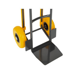 Diable en acier avec appui haut et roues pleines 200 kg PRACTO TOOLS Diable en acier avec appui haut et roues pleines 200 kg PRACTO TOOLS