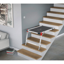 Plateforme de travail pour escalier Plateforme de travail pour escalier