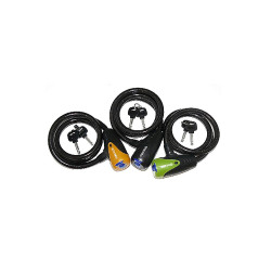 Câble antivol spirale à clé – Sécurité vélo | MAXXUS