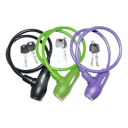 Câble antivol silicone vélo – Sécurité optimale | MAXXUS