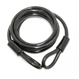 Câble antivol pour cadenas Ø 0,8 x 180 cm