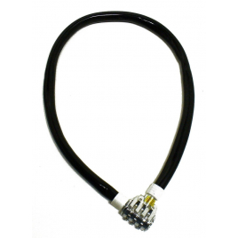 Câble antivol à combinaison Basic Ø 0,6 x 55 cm