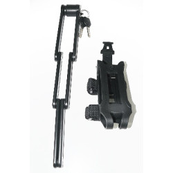 Antivol pliant avec support 19,2 x 7,6 cm