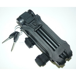 Antivol pliant avec support 19,2 x 7,6 cm