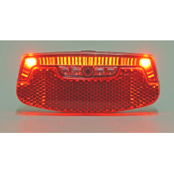 Feu arrière 2 LED pour porte-bagage