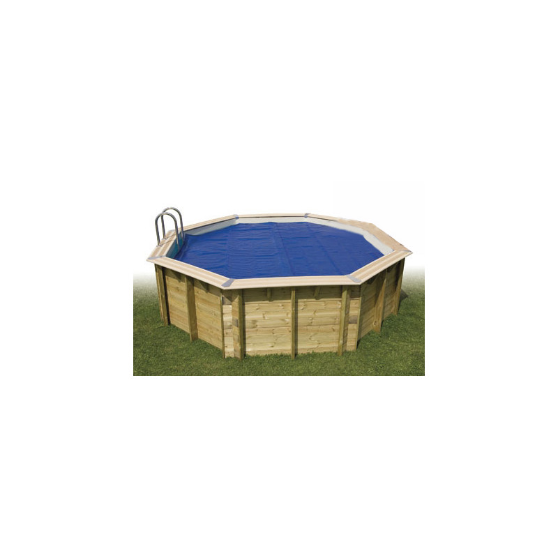Bâche à bulles bordée pour piscine 4 x 5,5 m UBBINK Bâche à bulles bordée pour piscine 4 x 5,5 m UBBINK