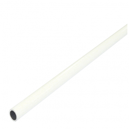 Profil moustiquaire intermédiaire rond blanc 150 cm