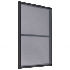 Moustiquaire pour fenêtre anthracite 150 x 120 cm CANDO