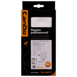 Toile moustiquaire anti-pollen et velcro 130 x 150 cm CANDO Toile moustiquaire anti-pollen et velcro 130 x 150 cm CANDO