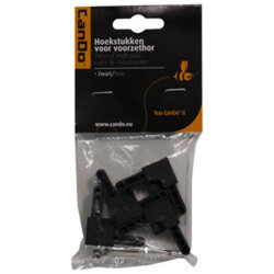 Pièce d'angle noir CANDO