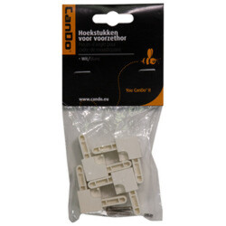 Pièce d'angle blanc CANDO