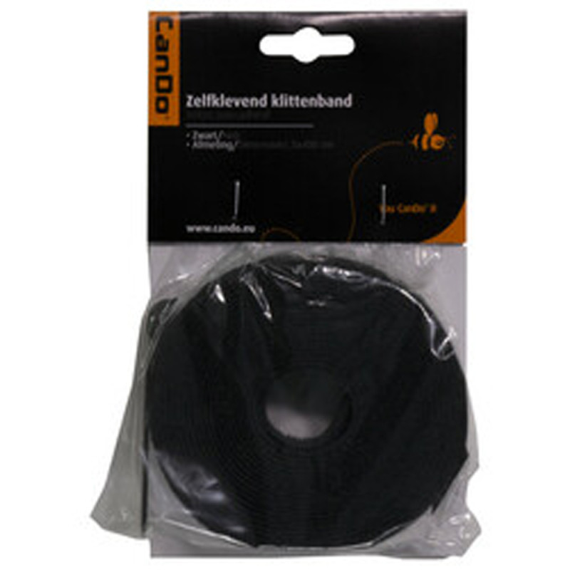 Velcro noir 400 X 1,5 cm CANDO