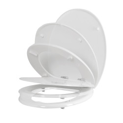 Abattant WC Sunshine Blanc – Confort & Style | ALLIBERT Abattant WC Sunshine Blanc – Confort & Style | ALLIBERT