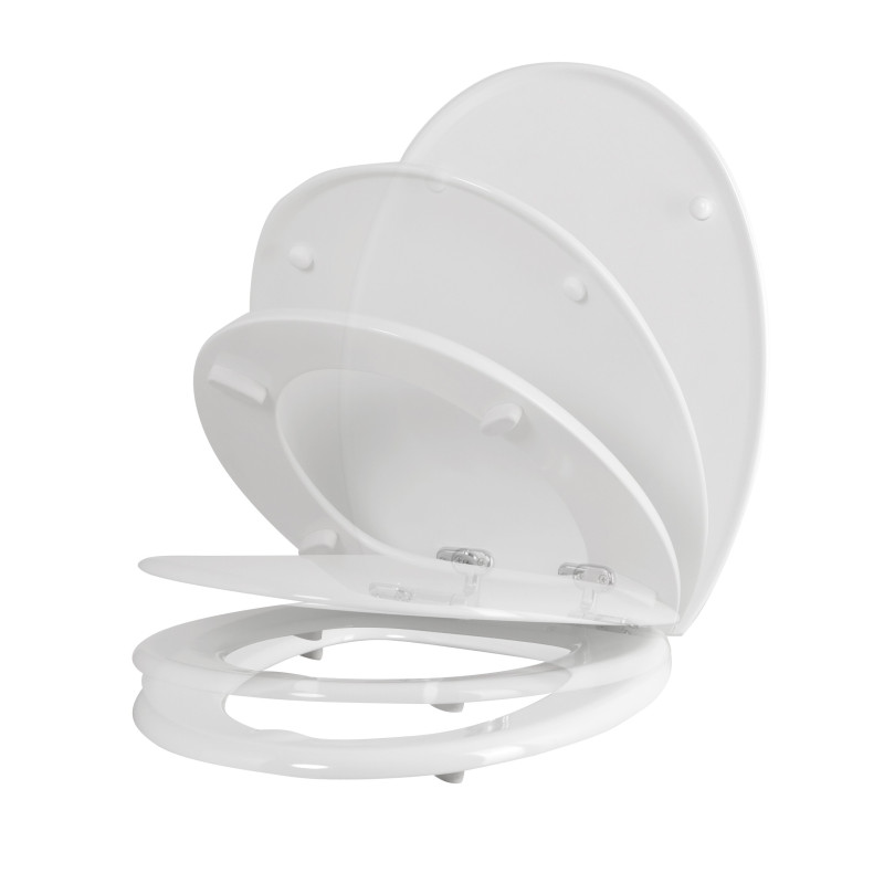 Abattant WC Sunshine Blanc – Confort & Style | ALLIBERT Abattant WC Sunshine Blanc – Confort & Style | ALLIBERT