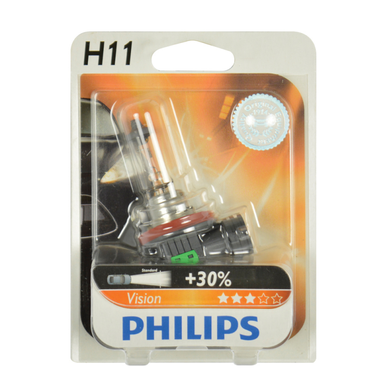 Ampoule pour phare avant Vision H11 55 W PHILIPS