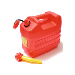 Jerrycan pour carburant rouge 10 L