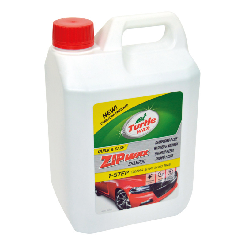 Shampoing pour voiture Zip Wax 2,5 L TURTLE WAX