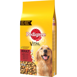 Sac de croquettes pour chien Vital Boeuf 15 kg PEDIGREE