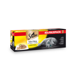 Pâtée pour chat Mini Filets en sauce 40 pièces