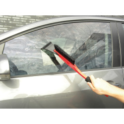 Brosse à neige avec grattoir 45 cm CARPOINT