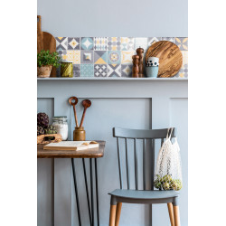 Carrelage adhésif Vintage Cadiz 22,9 x 22,9 cm