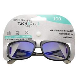 Lunettes de protection Tech3 avec correction + 1 VARIONET