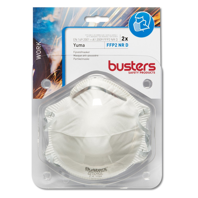 Masque anti-poussière Yuma FFP2 2 pièces