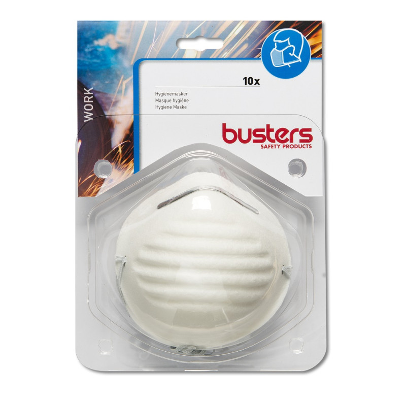 Masque hygiénique 10 pièces