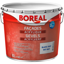 Promo Peinture blanche glycero mat 10 l chez Brico Dépôt